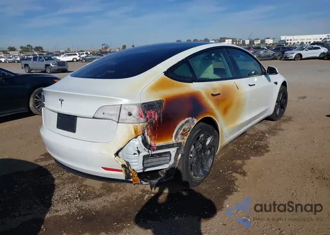 2021 Tesla Model 3 Standard Range Plus Rear-Wheel Drive из США, поврежденный, VIN 5YJ3E1EA2MF915929